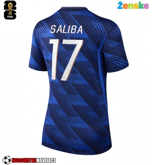 Ženske Nogometnih dresov Francija William Saliba #17 Domači SP 2026 Kratki rokavi Ženske Nogometnih dresov Francija William Saliba #17 Domači SP 2026 Kratki rokavi